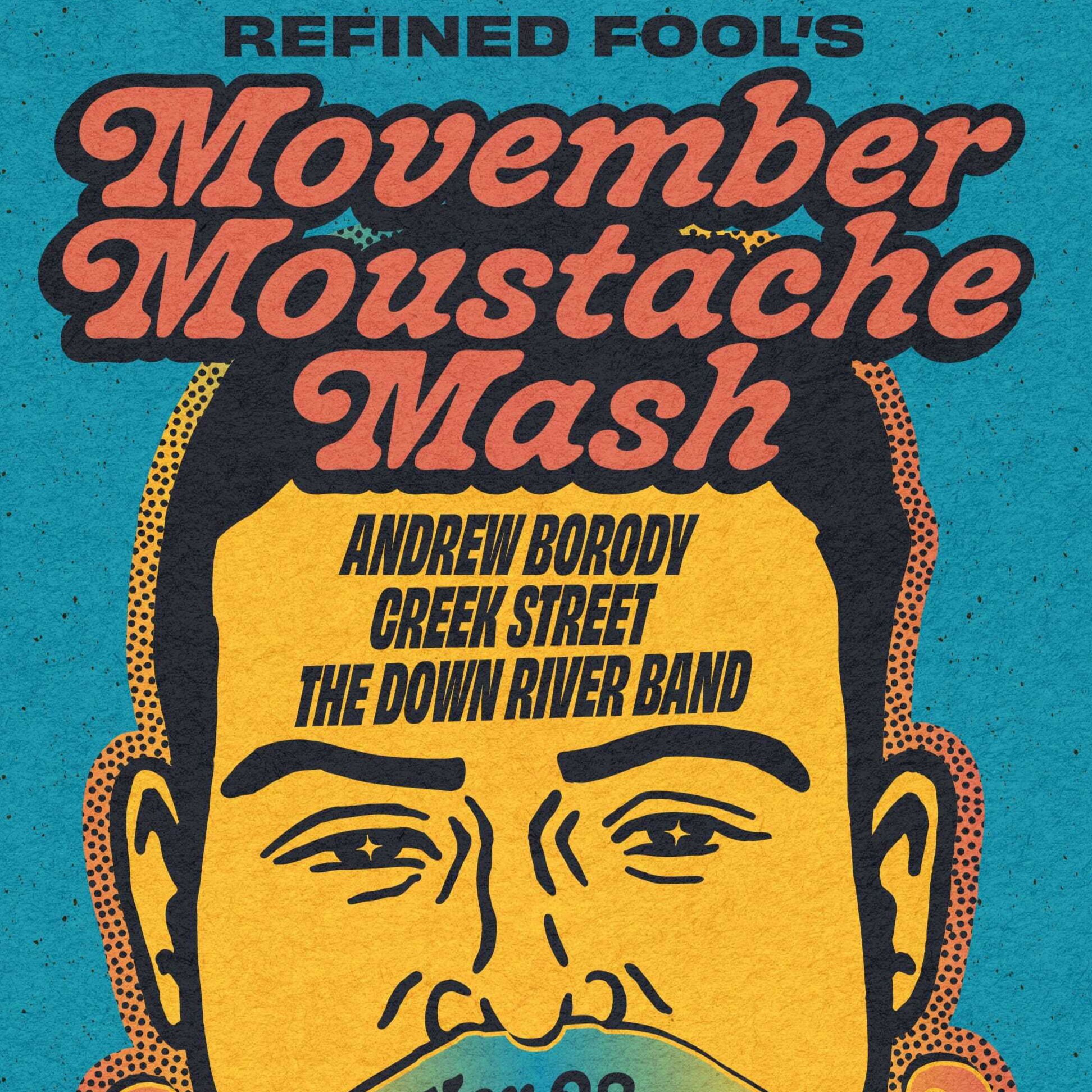 Movember Moustache Mash at the Fool!